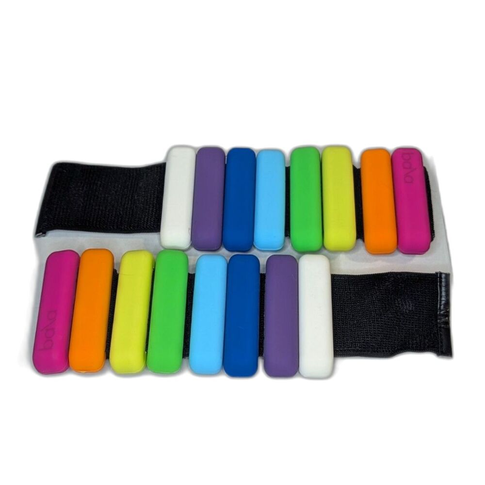 Bala Bangles Neon Rainbow Wearable Weights 3lbs